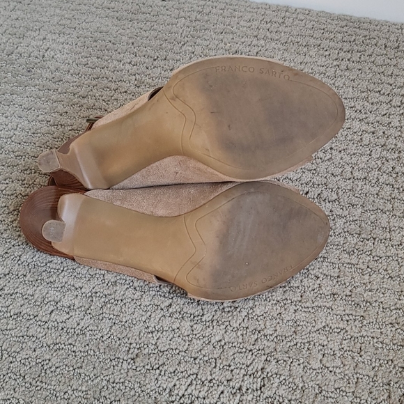 Franco Sarto open toe sandal pump - Picture 5 of 6